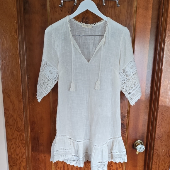 Spell And The Gypsy Abigail Lace Mini Dress - Picture 2 of 5